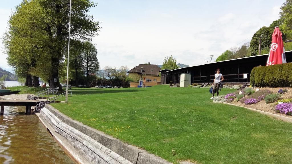 Panoramablickhotel - Lakeview Apartments Annenheim Exterior foto
